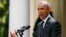 President Barack Obama delivers an announcement on the number of U.S. troops that will remain in Afghanistan after the formal troop drawdown at the end of this year, in the White House Rose Garden in Washington, May 27, 2014.