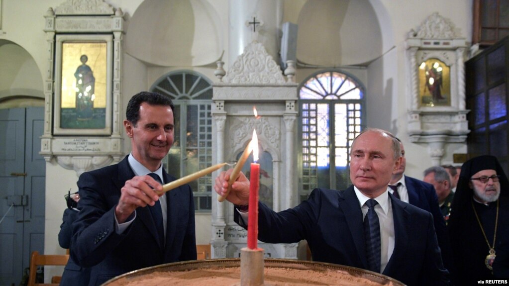 Suriye Lideri Beşar Esat, Moskova'da Rusya Lideri Vladimir Putin'le görüştü.