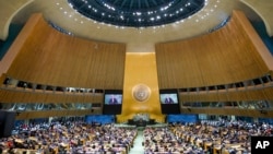 联合国大会现场