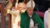 Pope Francis presides over a mass for the jubilee of the armed forces in St. Peter's Square at The Vatican, Feb.9, 2025.