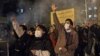 Iranian Police, in Riot Gear, Confront Hundreds of Protesters 