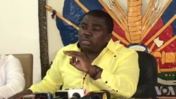 Mèt André Michel sou prezantasyon nouvo kalandriye mobilizasyon anti Jovenel Moise la