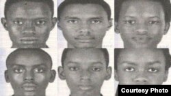 Ces six jeunes Burundais ont disparu à Washington DC, le 18 juillet 2017.