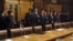 2013年3月，楊潔篪（中）隨同習近平訪俄，在俄羅斯下議院國家杜馬。