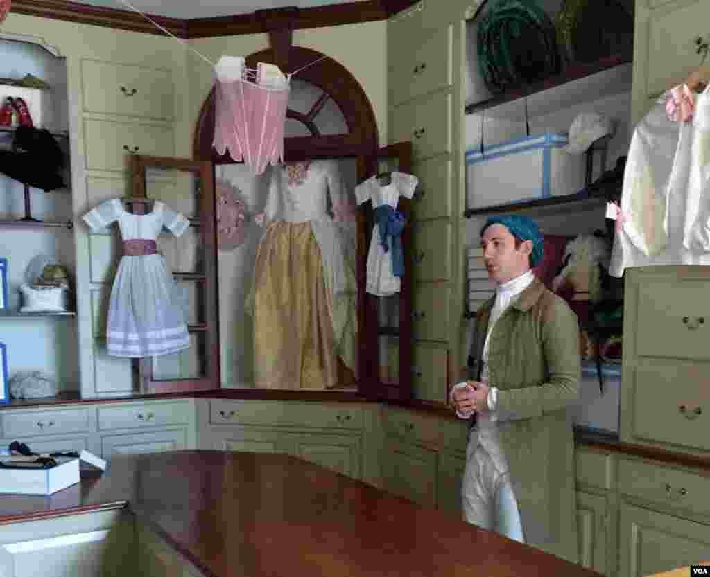 The Millinery Shop in Colonial Williamsburg offers a look at clothes and accessories from the colonial era. 