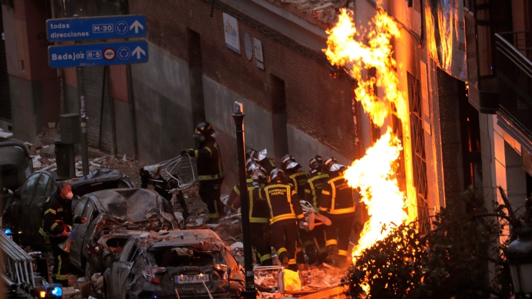 2 Dead After Explosion in Downtown Madrid