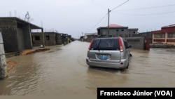 Bairro de Manganhe, arredores da cidade da Beira, inundado devido ao ciclone Eloise, Moçambique