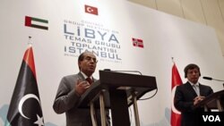 Lidè rebèl yo nan Libi Mahmoud Jibril