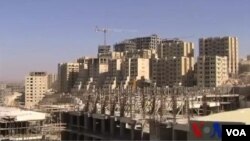 約旦河西岸 巴勒斯坦新城市拔地而起