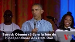 Barack Obama célèbre le 4 juillet et l'anniversaire de sa fille