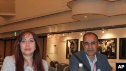 عه‌بدوڵڵا حیجاب و به‌ریڤان دۆسـکی له‌ کۆنگره‌ی تۆکیۆ