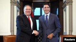 La eventual recuperación de la democracia en Venezuela es parte de la agenda del secretario de Estado Mike Pompeo en Canadá.