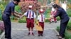 Some Indonesian Students Return to School, at a Distance