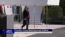 Sapa Dunia VOA: Presiden Trump Ganti Sejumlah Pejabat Penting