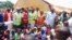 Fearing Boko Haram attacks, an estimated 9,000 Nigerians recently have fled to Cameroon. Others have sought safety in their home country, as seen at a refugee camp in Wurojuli, in Nigeria's Gombe state, Sept. 1, 2014.