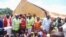 Fearing Boko Haram attacks, an estimated 9,000 Nigerians recently have fled to Cameroon. Others have sought safety in their home country, as seen at a refugee camp in Wurojuli, in Nigeria's Gombe state, Sept. 1, 2014.