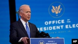 Tổng thống đắc cử Mỹ Joe Biden.