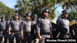 La police de Sao Paulo