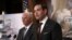 Sen. Marco Rubio (R-Florida), right, at a press conference at the US Capitol, April 5, 2017 in Washington, DC. (Win McNamee/Getty Images/AFP)