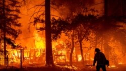 EE.UU. Incendios forestarles oeste 