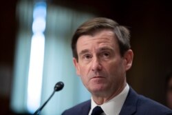 State Department official David Hale testifies during a hearing of the Senate Foreign Relations Committee about the future of U.S. policy toward Russia, Dec. 3, 2019, in Washington.