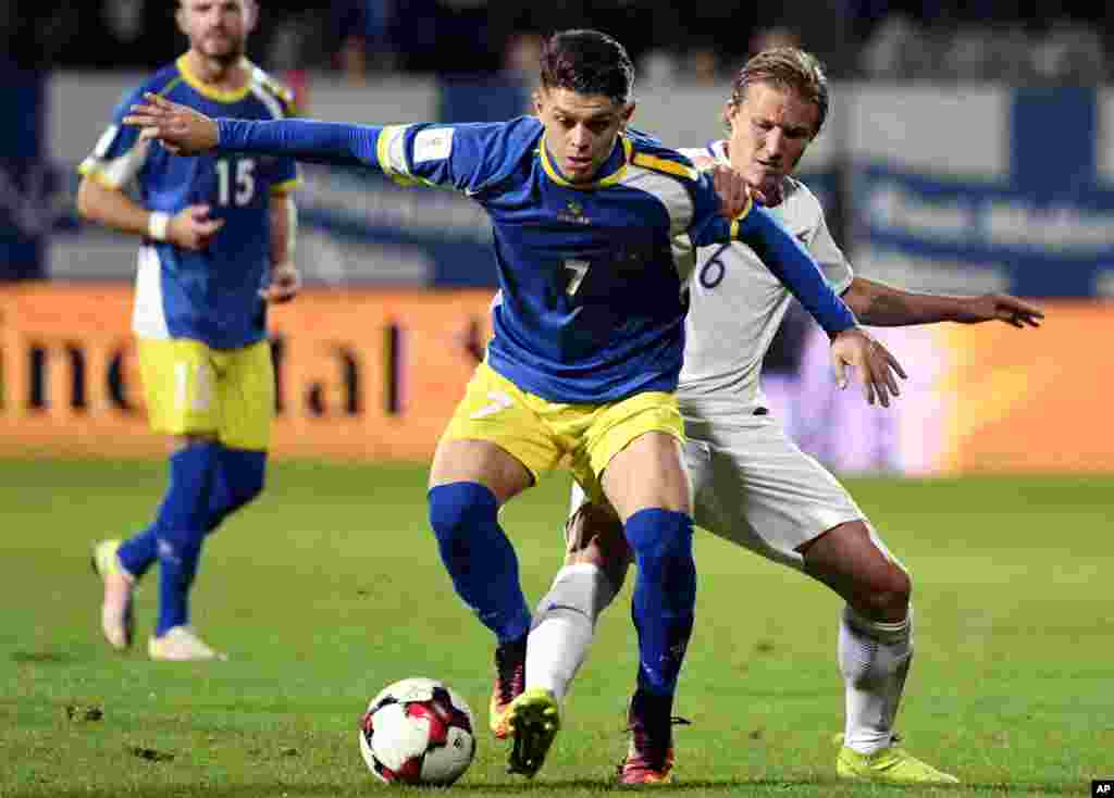 Soccer WCup 2018 Finland Kosovo