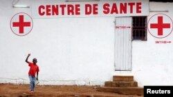 Un centre de santé de la Croix-rouge à Yaoundé, le 20 mars 2009.