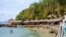 The Vietnam beach town of Nha Trang is popular with Russian tourists. (VOA News)