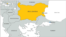 Map of Bulgaria