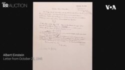 爱因斯坦E=mc²亲笔信以超过120万美元价格拍卖