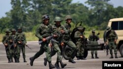 Los ejercicios militares ordenados por el presidente en disputa Nicolás Maduro en Venezuela, se ejecutan del 10 al 28 de septiembre de 2019 en la frontera con Colombia.