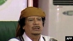 Lãnh tụ Moammar Gadhafi của Libya