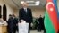 Azerbaycan'da bugün Cumhurbaşkanlığı seçimi yapılıyor. İlham Aliyev oy kullanırken- 7 Şubat 2024.