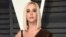 Katy Perry, seen in this California, Feb. 26, 2017 photo, kissed a contestant on 'American Idol' and he did not like it. 