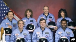 Crew of the space shuttle Challenger