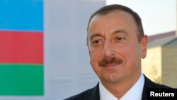 Le président azerbaïdjanais Ilham Aliev, 7 octobre 2011.