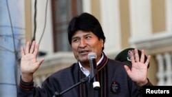 Tổng thống Bolivia Evo Morales