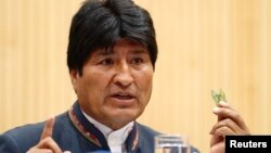 Evo Morales durante su discurso ante la Comisión de Estupefacientes de la ONU agradece la reinserción de su país y el reconocimiento de la hoja de coca. 