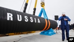 Germany Russia Pipeline. (File)