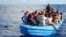 84 Haitian migrants on a 42-foot vessel approximately 30 miles southwest of Turks and Caicos Islands, Oct. 28, 2018. While on routine patrol the cutter Thetis crew located the migrant vessel and embarked all 84 migrants for repatriation to Port-au-Prince,