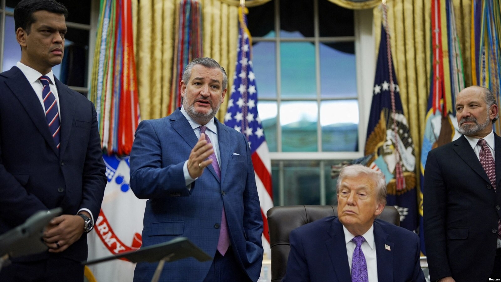 Ted Cruz Daxwaza Pirçekkirna Kurdan ji Serok Trump Dike