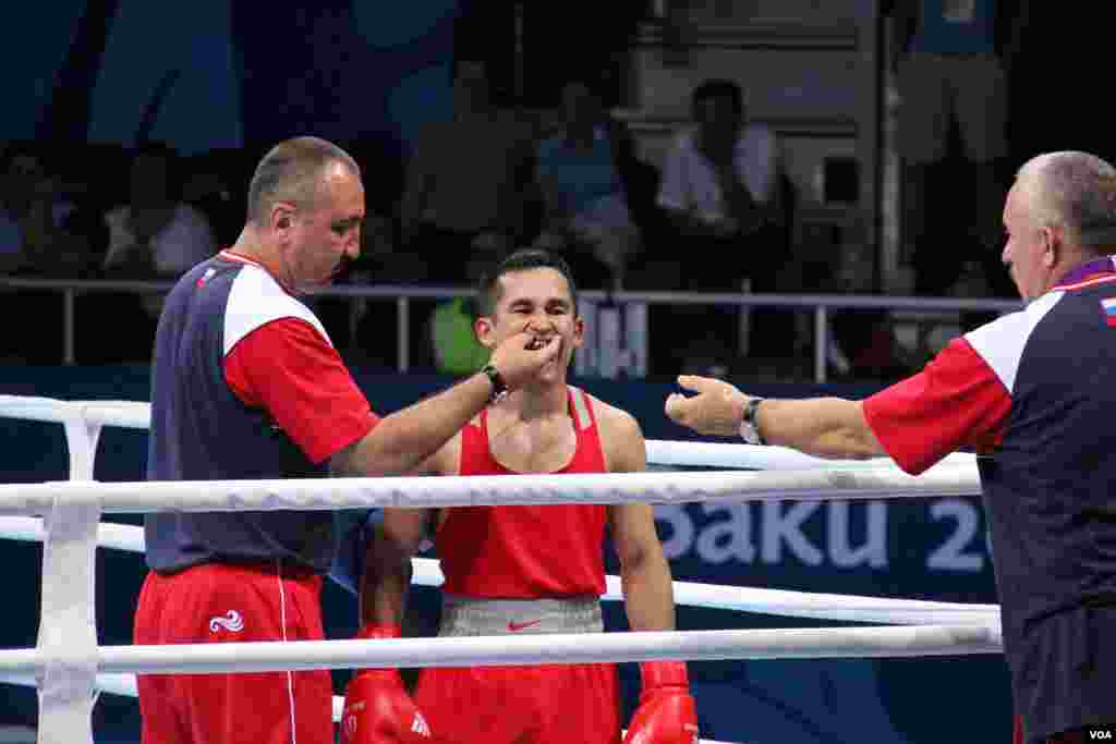 Kişilər arasında boks (Bakı Kristal Zalı)