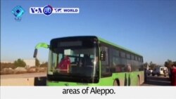VOA60 World PM - Evacuation from Aleppo begins