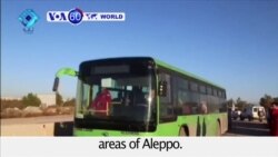 VOA60 World PM - Evacuation from Aleppo begins