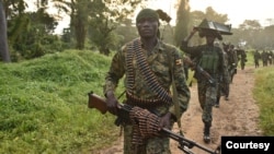 Militaires ougandais de l'opération Shujja en RDC. (Photo fournie par l'UPDF) 