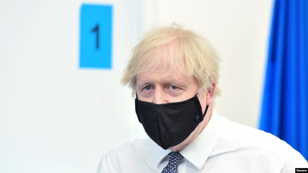 Thủ tướng Anh Boris Johnson. 