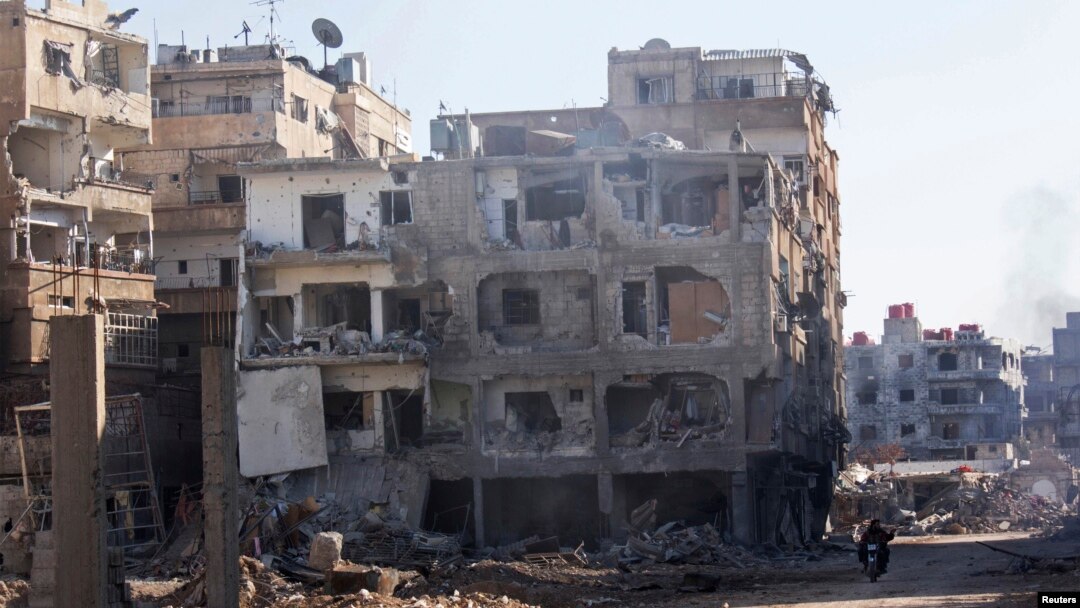 Daraya shahridagi manzara, 15-yanvar, 2014