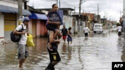 Неводнение в Бразилии