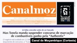 Newspaper, Canal de Moçambique