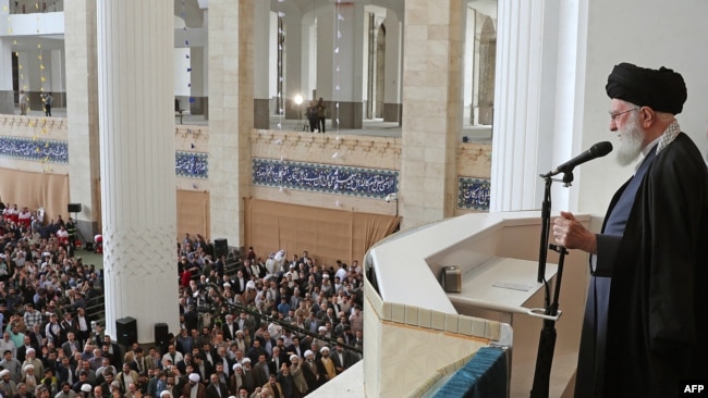 Udhëheqësi suprem i Iranit, Ayatollah Ali Khamenei